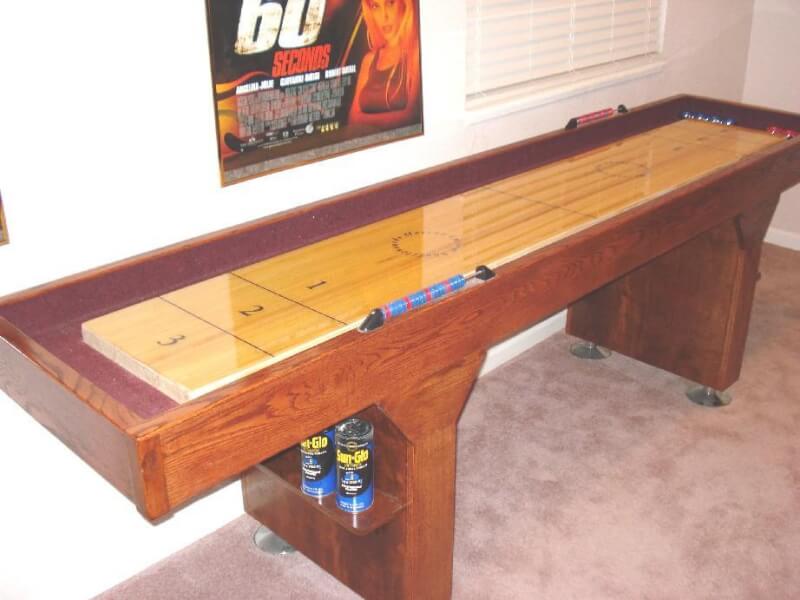 How To Build A Shuffleboard Table