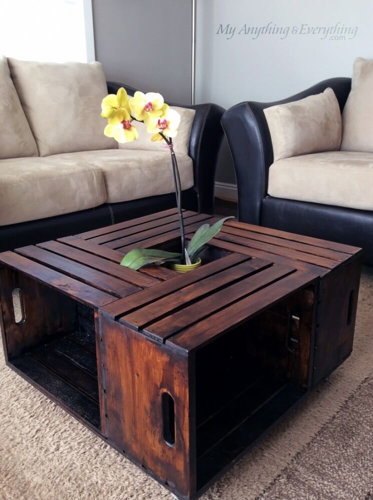 Upcycled Elegance: DIY Coffee Table