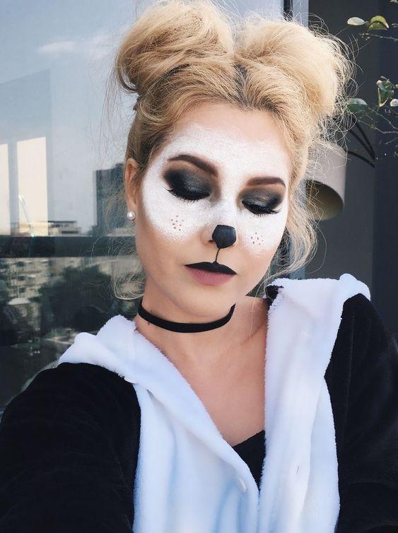 Panda Makeup Idea