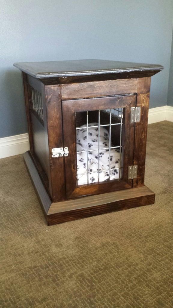 Dog Kennel End Table DIY