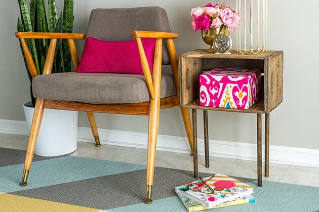 Inexpensive and Stylish Side Table