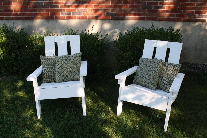 Pallet Adirondack Chair DIY