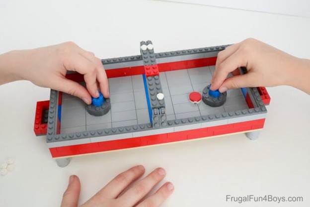 How To Build A Lego Air Hockey Table