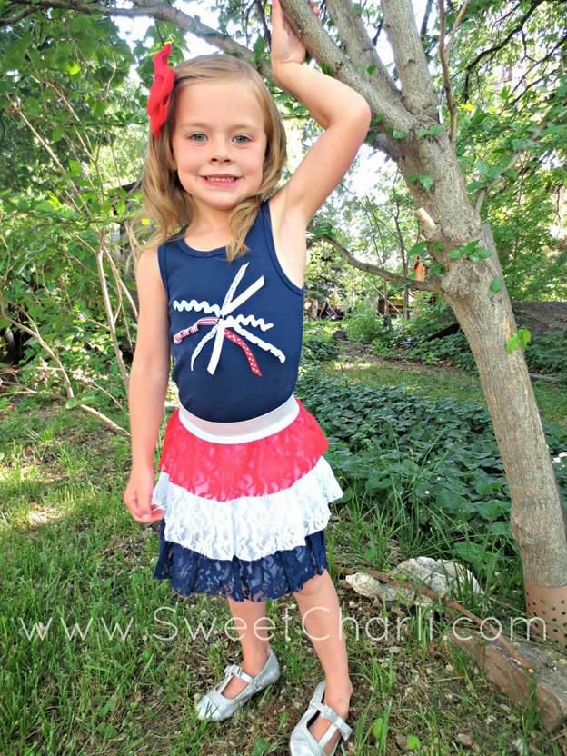 DIY 4th Of July Outfit For Kids