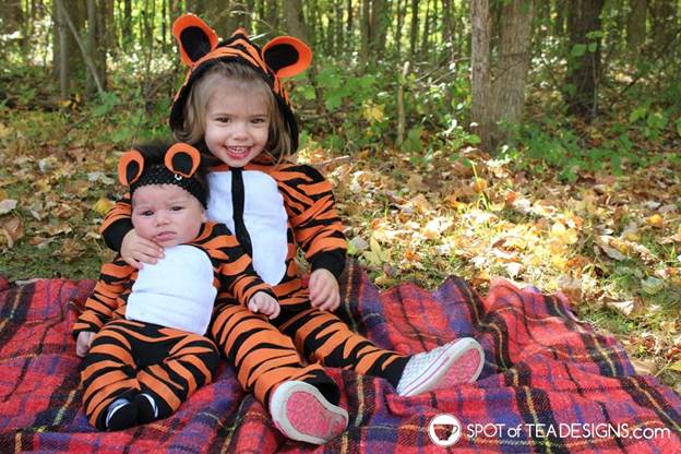 Kids Tiger Halloween Costume