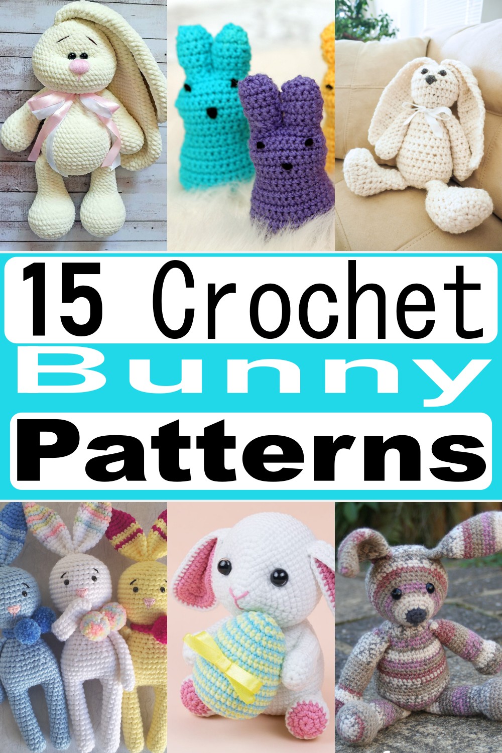 15 Free Crochet Bunny Patterns