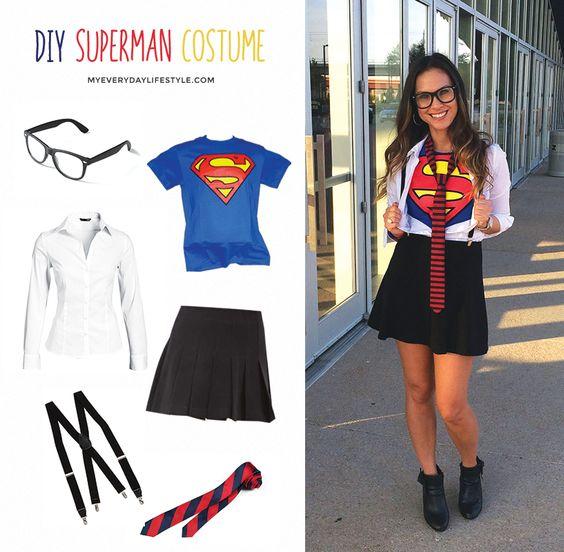 Superman Costume For Ladies