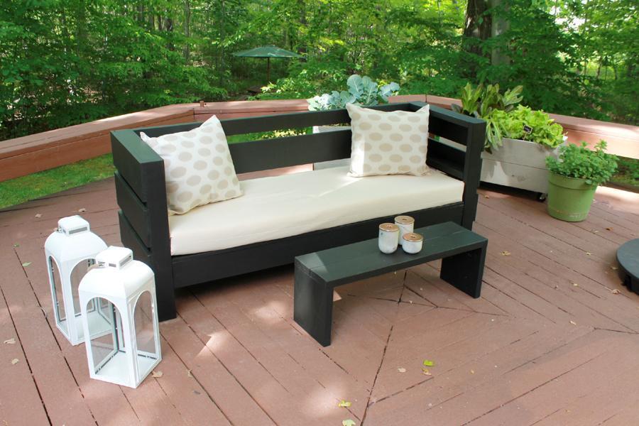 Modern Outdoor Sofa Plans