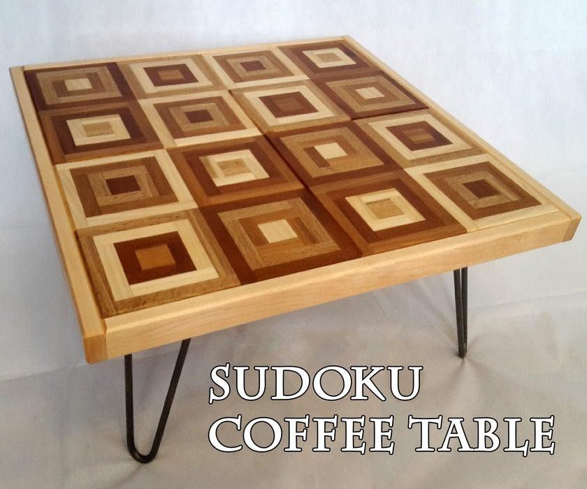 Sudoku Coffee Table DIY