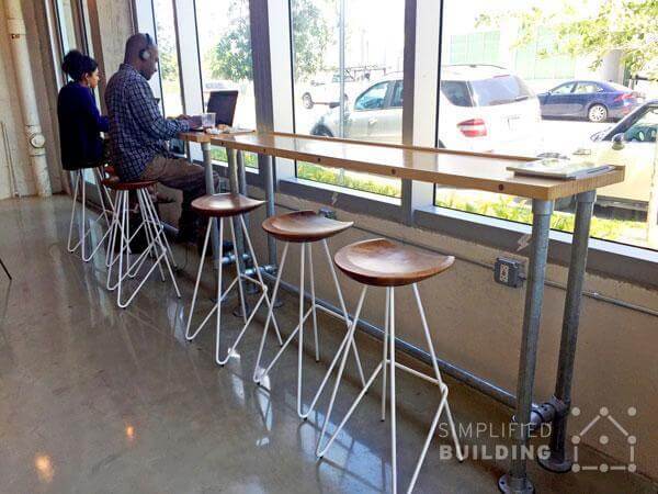 DIY Coffee Bar Table