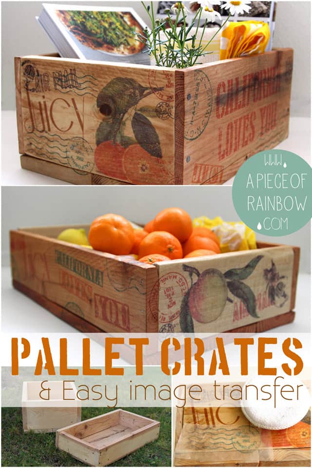 Tabletop DIY Wood Crate Projects
