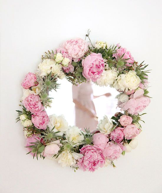 Pretty Flower Mirror