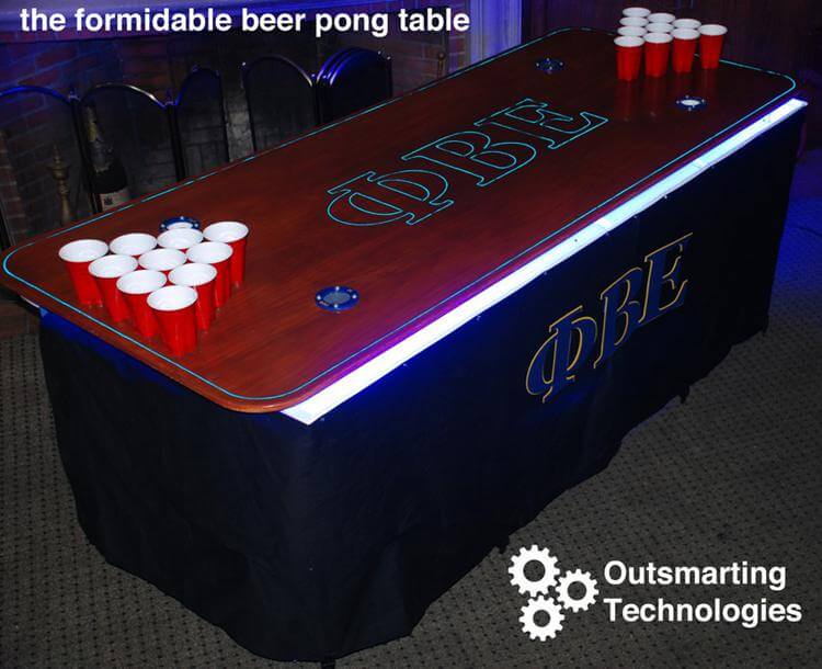 DIY Best Beer Pong Table