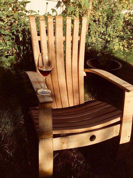 Wine Barrel Chair