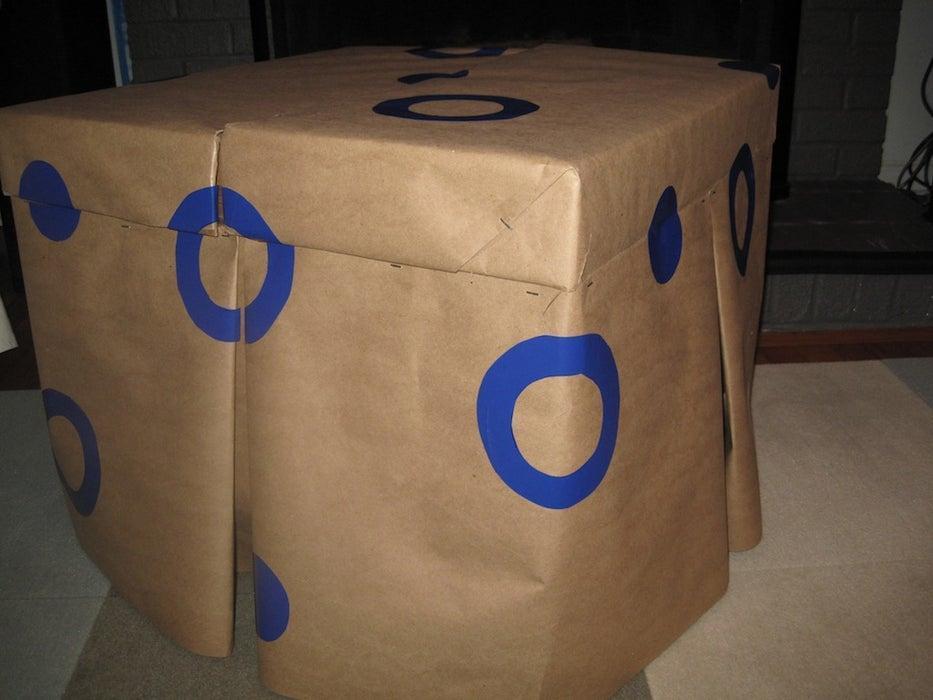 How To Build A Cardboard Ottoman