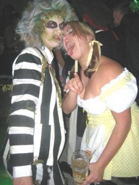 DIY Beetlejuice Costume