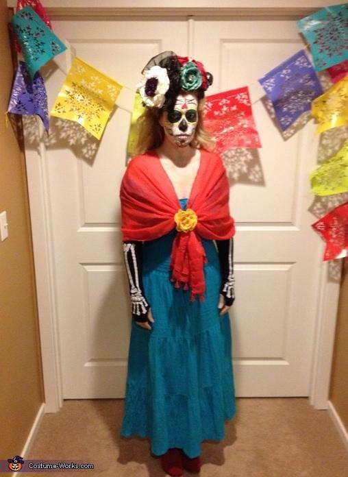 DIY Day Of The Dead Costume