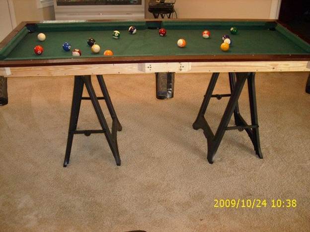 DIY Small Pool Table