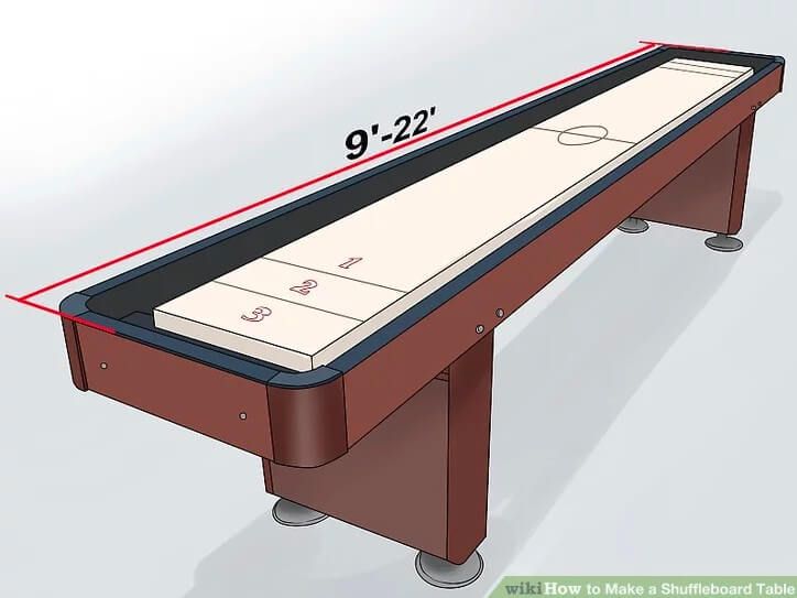 DIY Shuffleboard Table