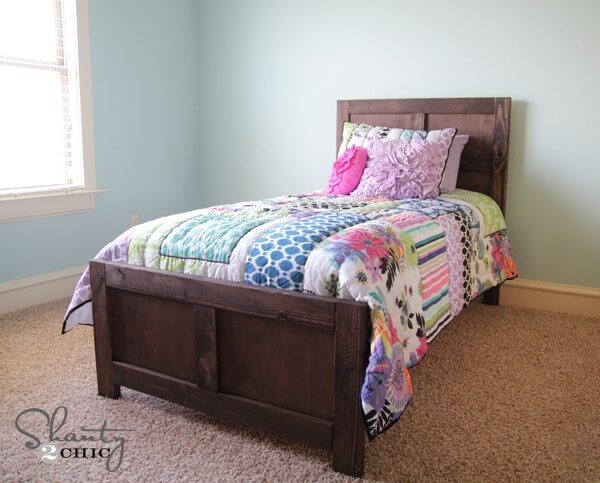 Pottery Barn Inspired Bed