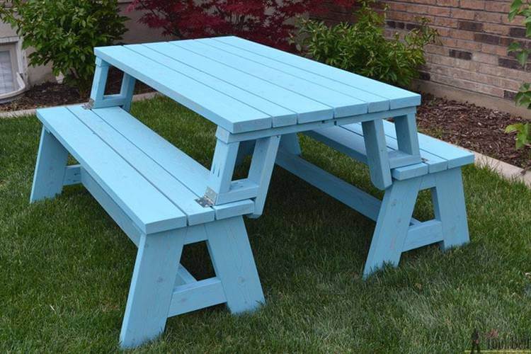 Convertible Picnic bench