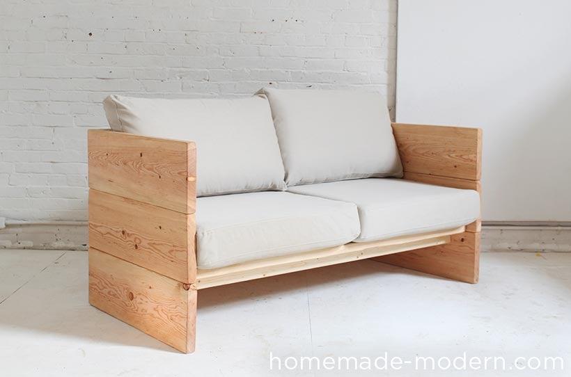 DIY Modern Box Sofa