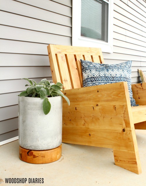 DIY Modern Outdoor Chair