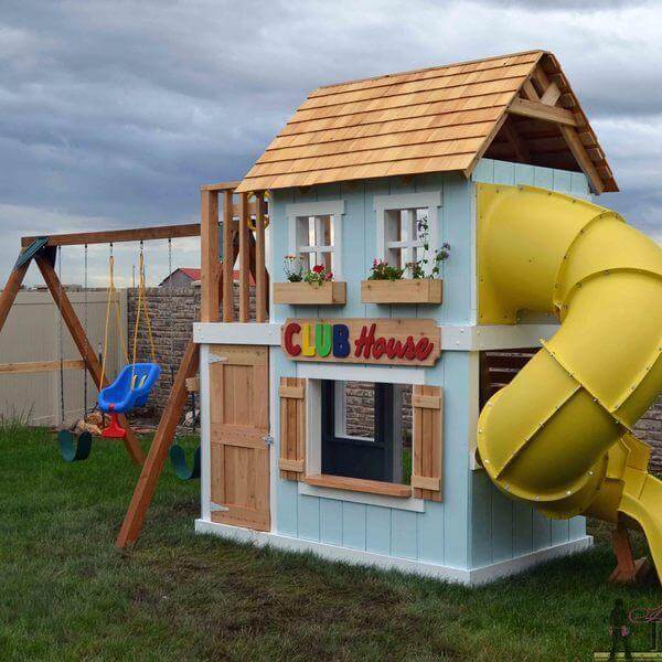 DIY Clubhouse Playset