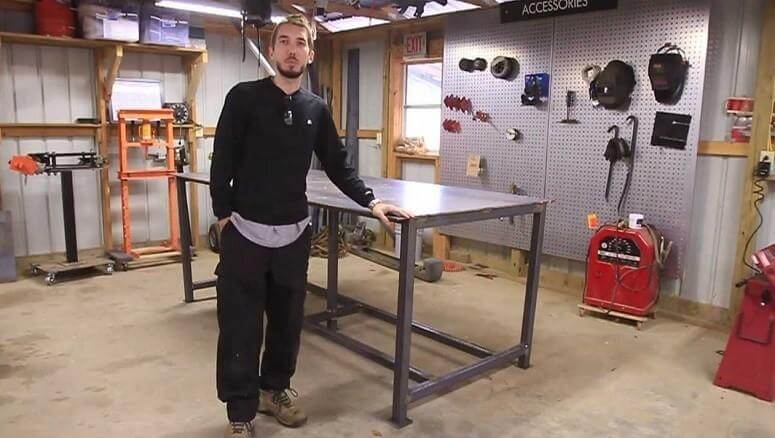 DIY Welding Table Plans