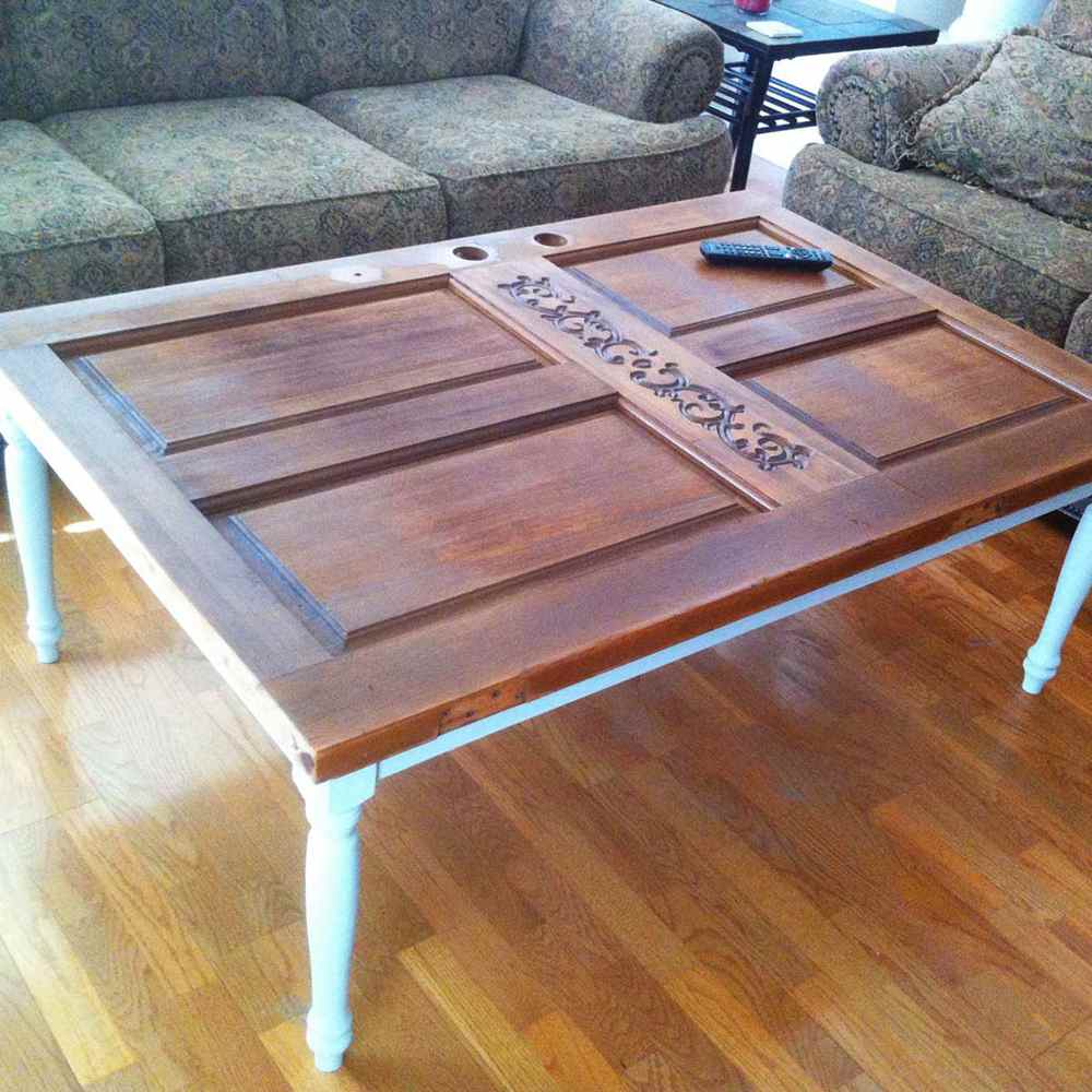 Old Door Coffee Table