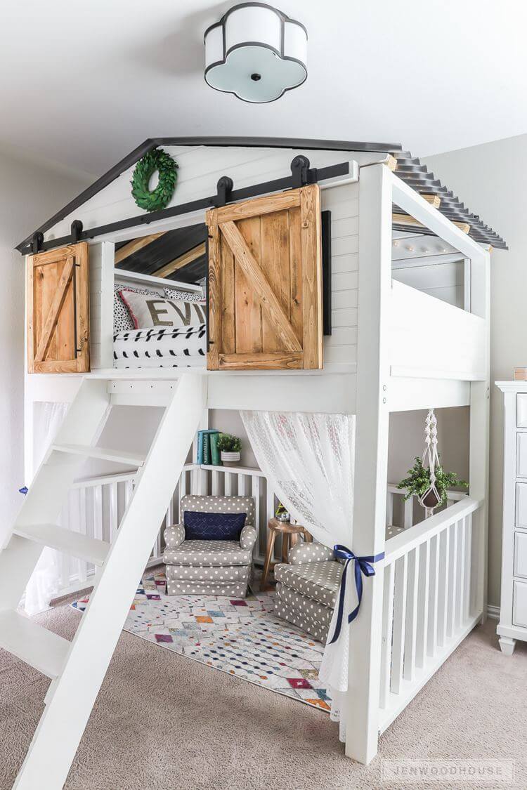 Sliding Barn Door Loft