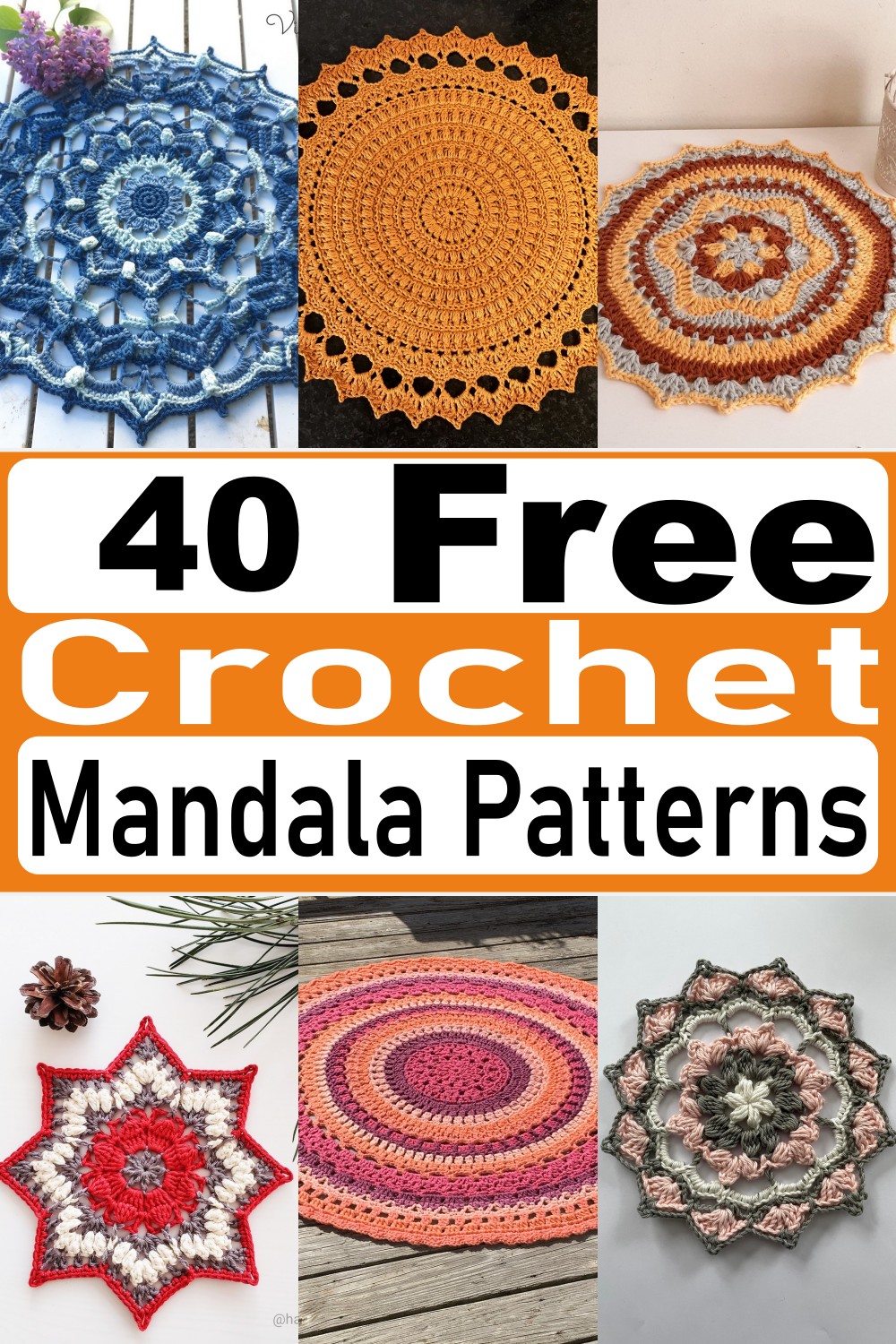 40 Free Crochet Mandala Patterns
