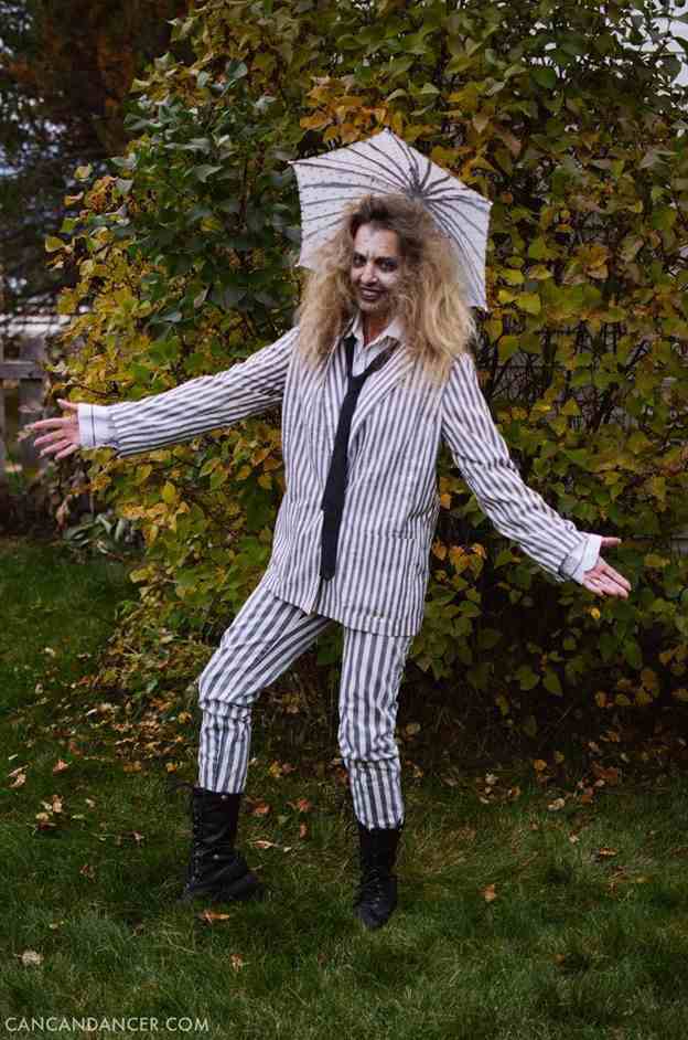 DIY Beetlejuice Halloween Costume