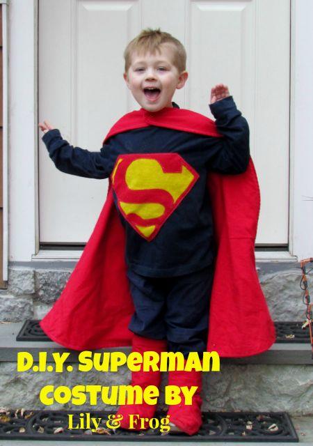 DIY Superman Halloween Costume
