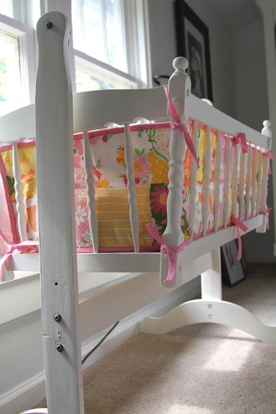 Bassinet Makeover DIY