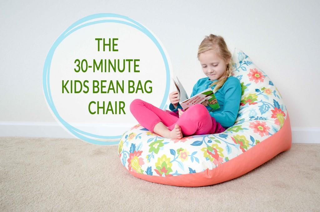 DIY Kids Bean Bag Chair