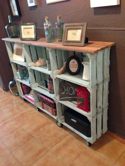 From Crates to Console Table