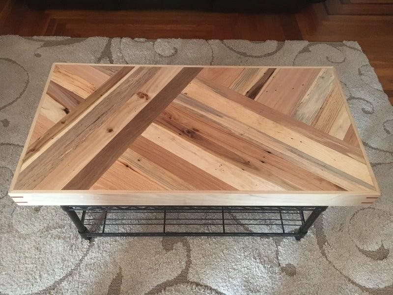 Patterned Pallet Coffee Table