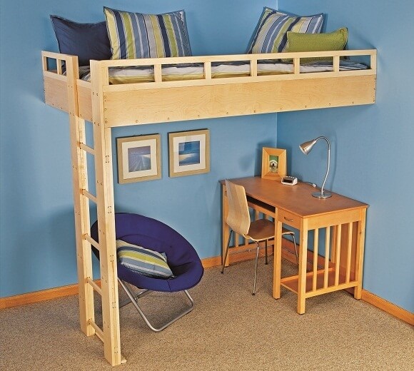 Loft Bed with ladder