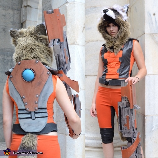 DIY Sexy Rocket Raccoon Costume