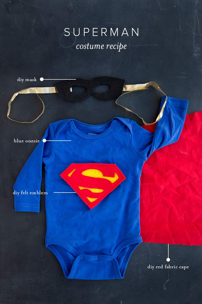 Superman Costume Idea For Baby