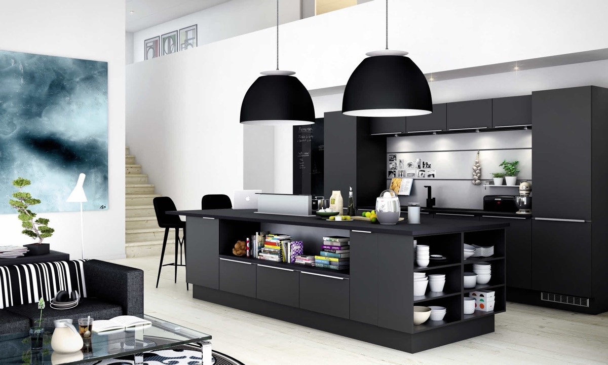 All-Black Kitchen