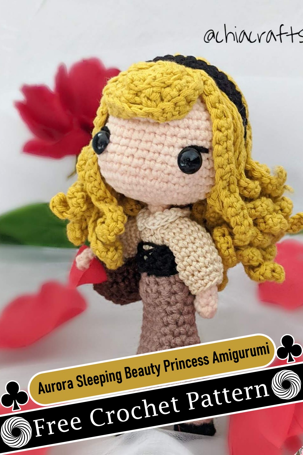 Aurora Sleeping Beauty Princess Amigurumi