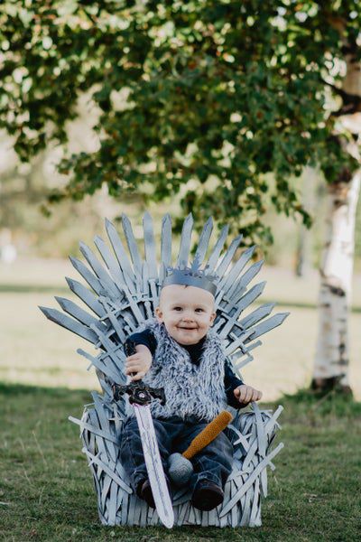 Baby Sized Iron Throne