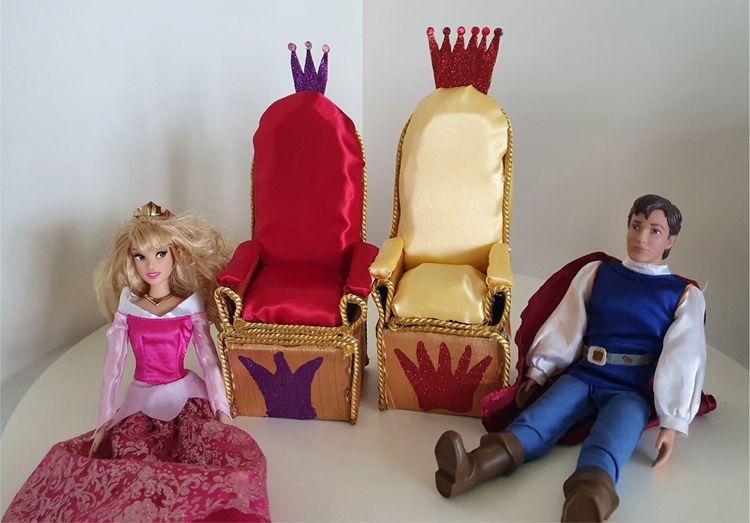 Barbie Throne Chair