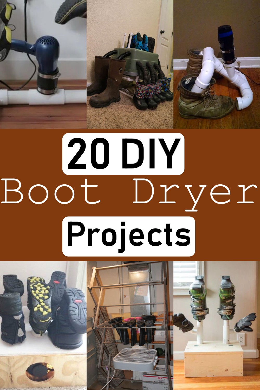 20 DIY Boot Dryer Ideas For Drying Shoes Fast - Craftsy