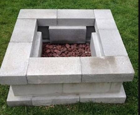 Cinder Block Fire Pit