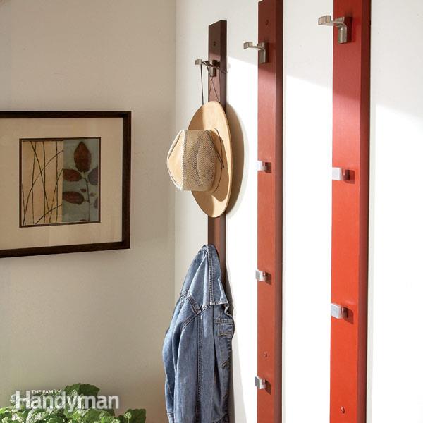 Coat And Hat Rack DIY