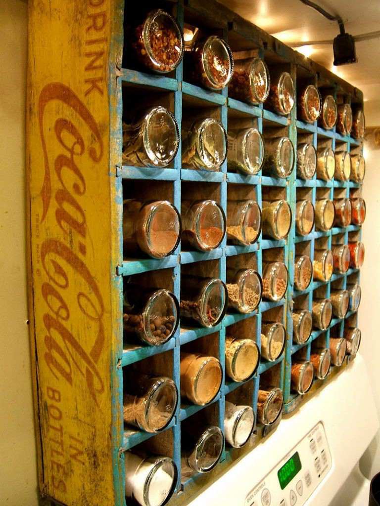Coke Bottle Rack