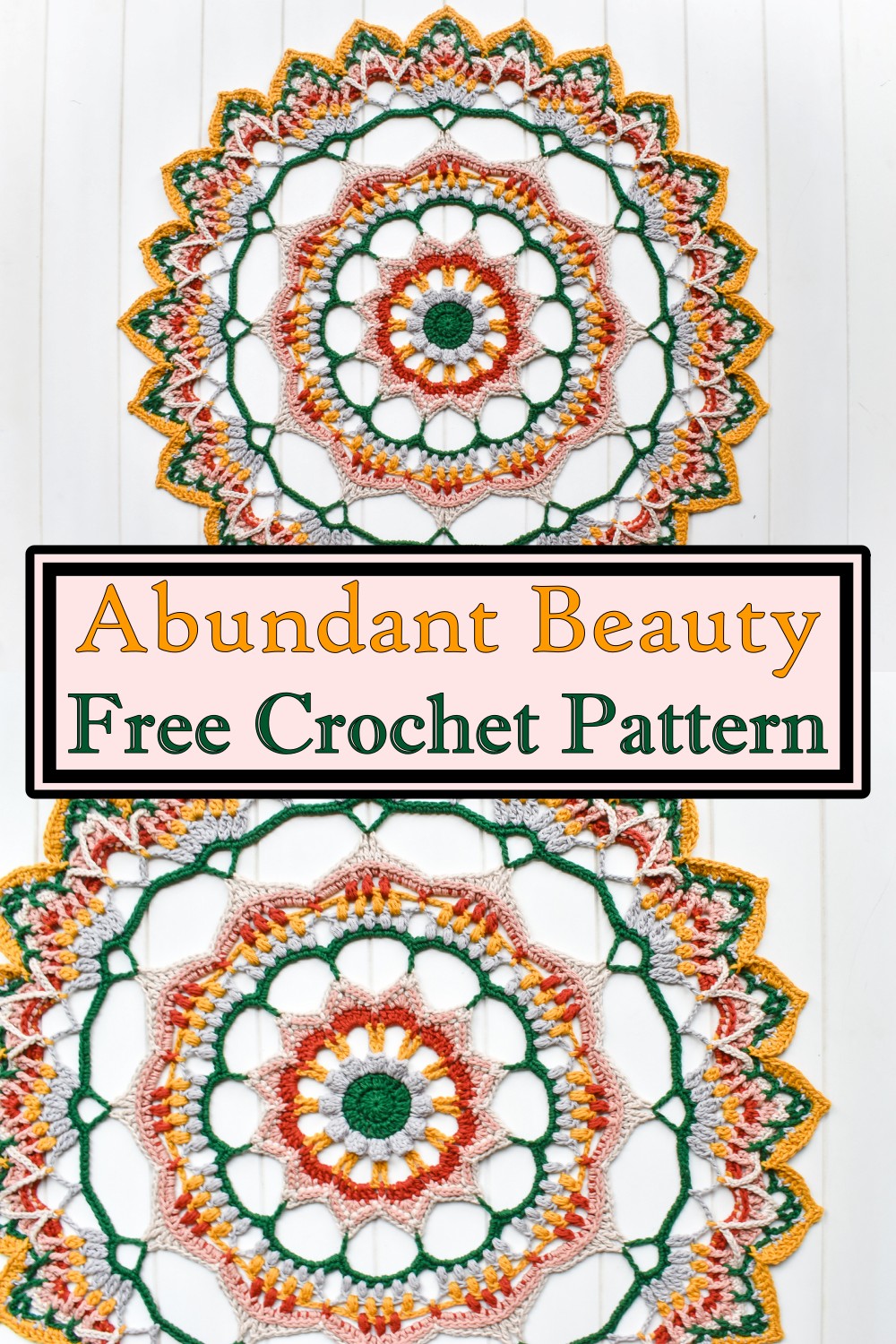 Crochet Abundant Beauty Pattern
